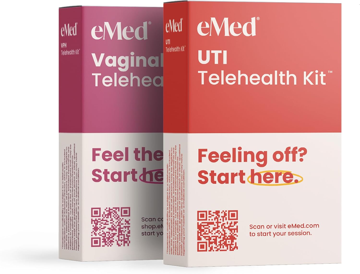 eMed Women’s Health Telehealth Kit, 2 Urinary Tract