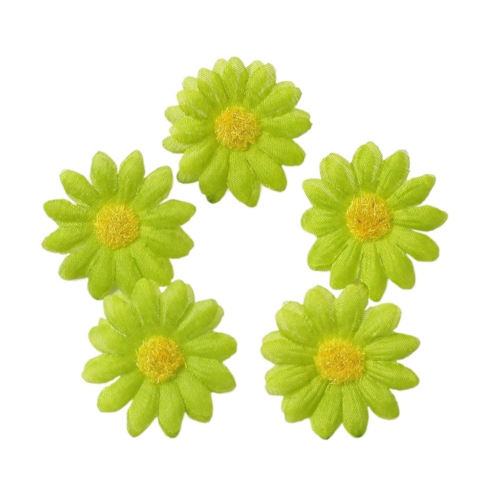 Casetlong 10/20Pcs Artificial Flower Silk Simulation For Living Room Kitchen Decoration Garden Decor DIY Accessory(Green,20pcs)