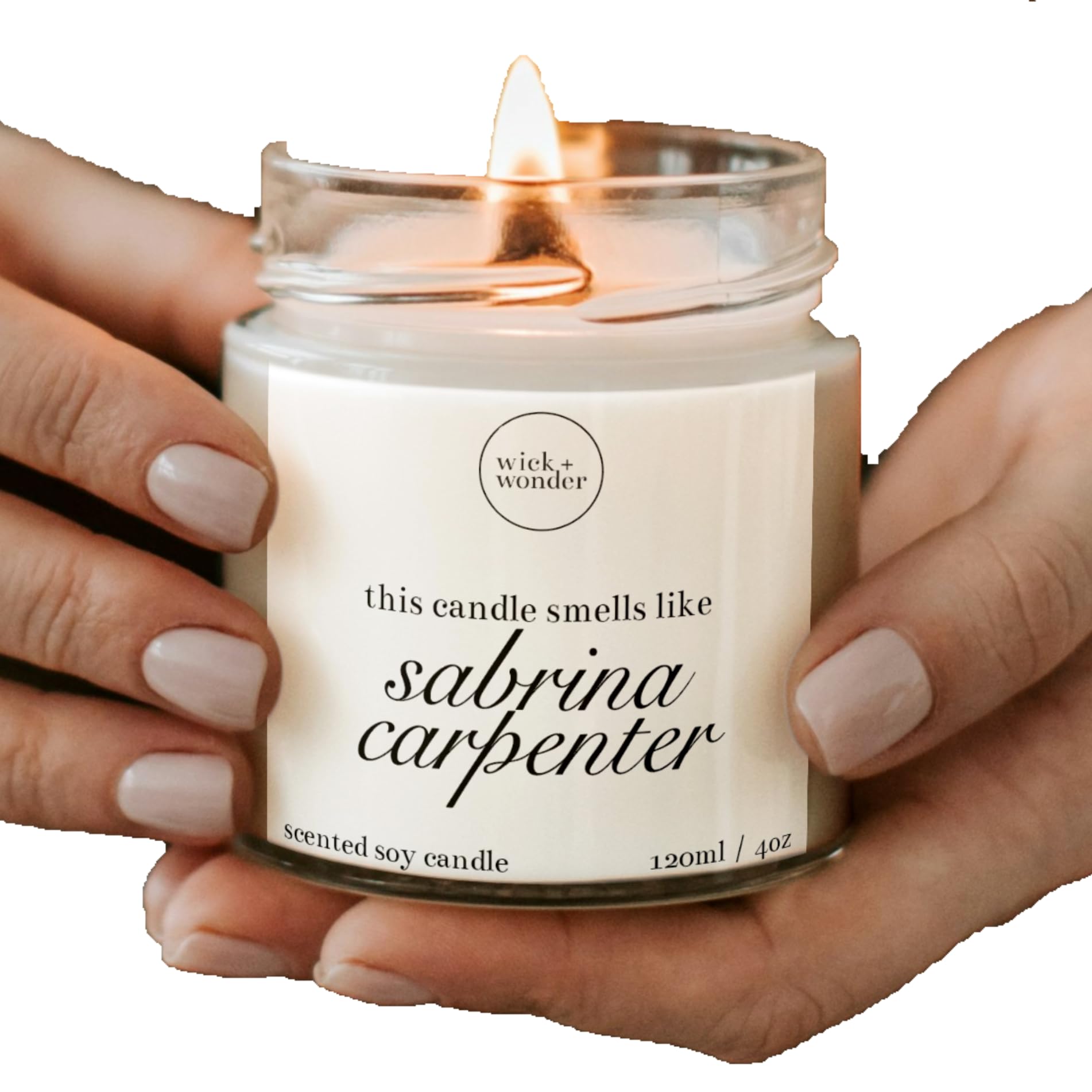 Smells Like Sabrina Carpenter Candle │ Luxury Soy Wax Candle │ Sabrina Carpenter Gifts │ Celebrity Candle │ Pop Culture Gifts │Sabrina Carpenter Espresso (120ml, 20hrs burn)
