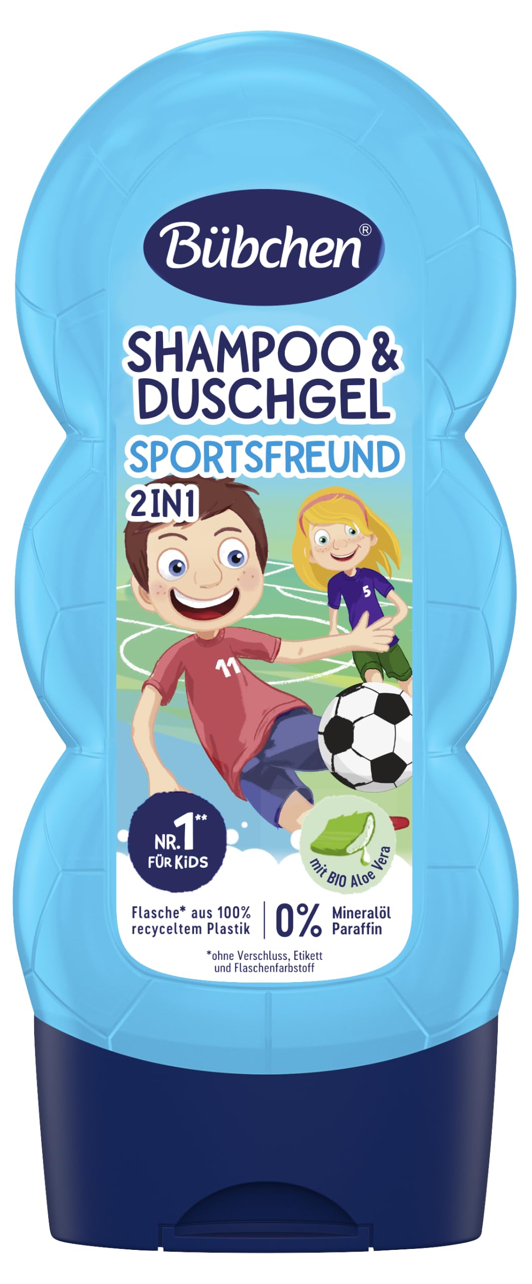 Bübchen Sportsfreund 2in1 Shampoo & Duschgel, 230 ml