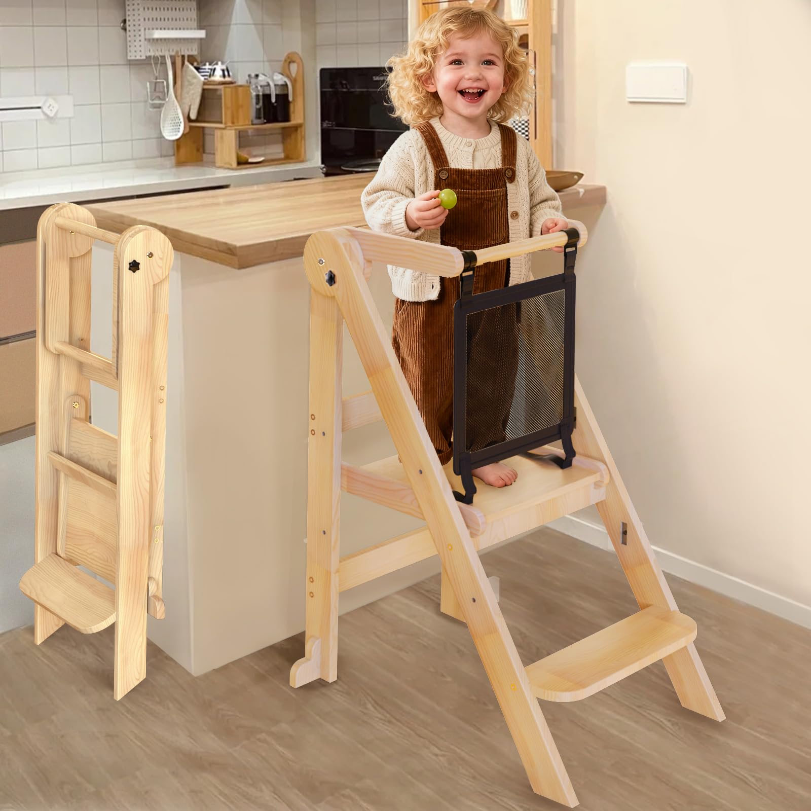 Doerpuz Foldable Toddler Tower