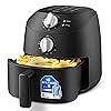 Midea Compact 2L Air Fryer – 12 Preset Menus, Adjustable Timer, 80-200°C Temperature Control, 1150W, Dishwasher-Safe Non-Stick Basket, BPA-Free, Space-Saving Design – Ideal for Small Kitchens (Black) — Air Fryers deal