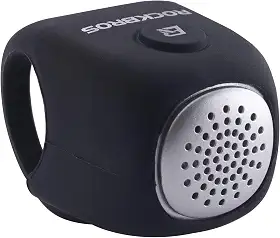ROCKBROS Electra Campainha de bicicleta elétrica para ciclismo, buzina, buzina de bicicleta resistente à água