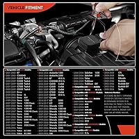 Vista 2 de A-Premium Medidor de sensor de flujo de aire masivo MAF 25318411-6,8Cyl, 4.0 4.2 4.3 4.6 4.8 5.3 5.7 6.0 6.2 6.6 8.1L - Compatible con Chevy, GMC