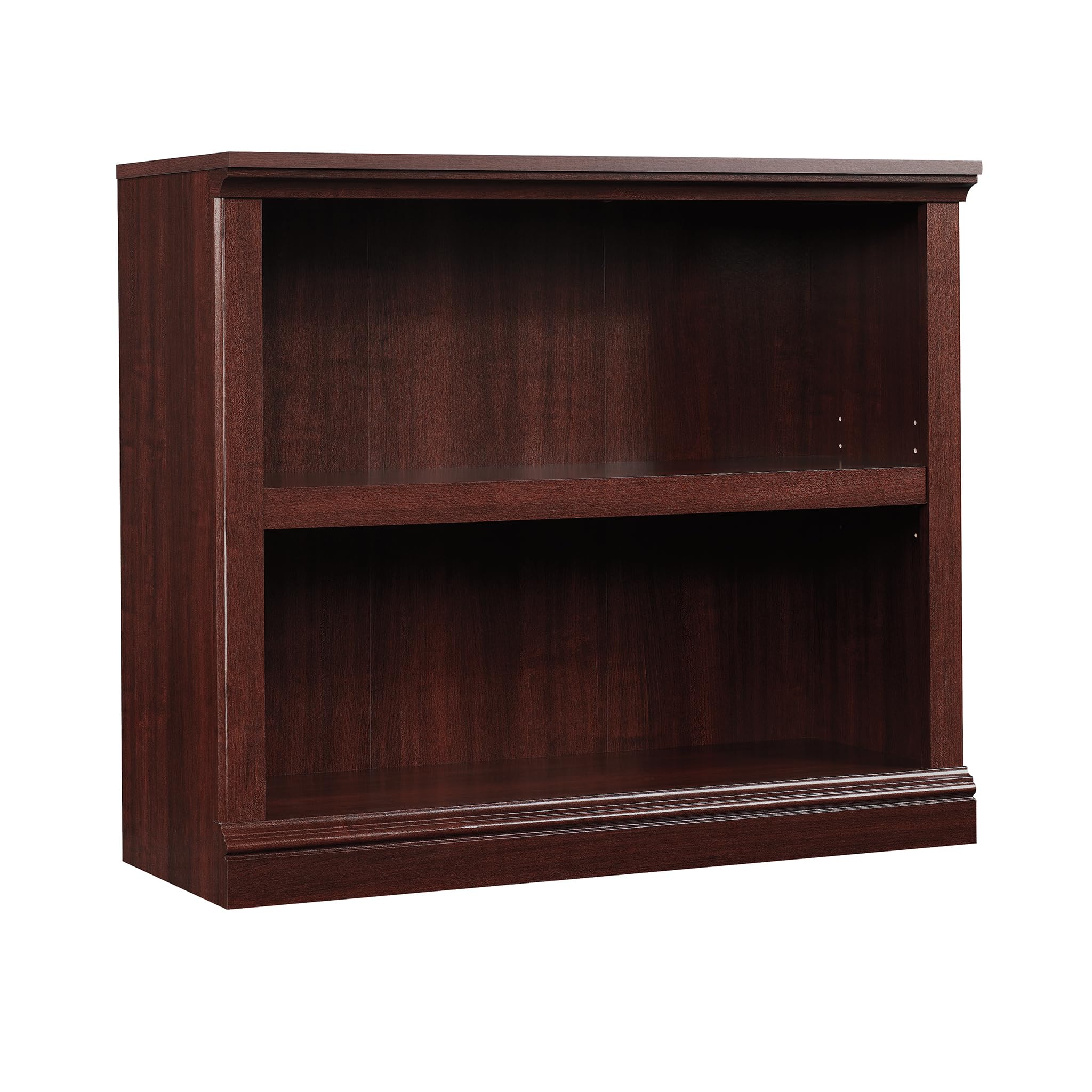 Sauder Miscellaneous Storage 2-Shelf Bookcase/book shelf, Select Cherry finish