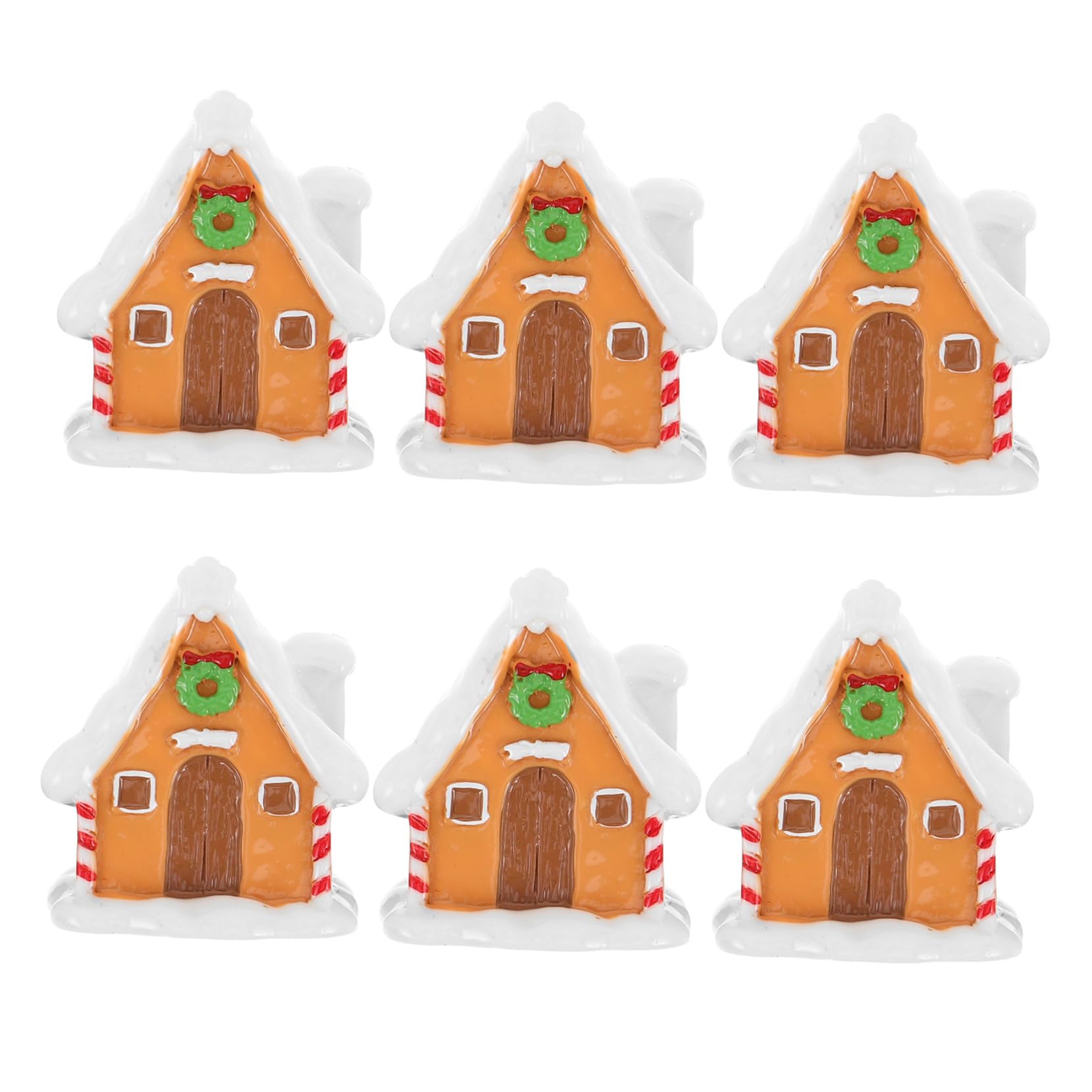 Accesorios de casa de muñecas navideños y decoración de micropaisaje para jardín de hadas