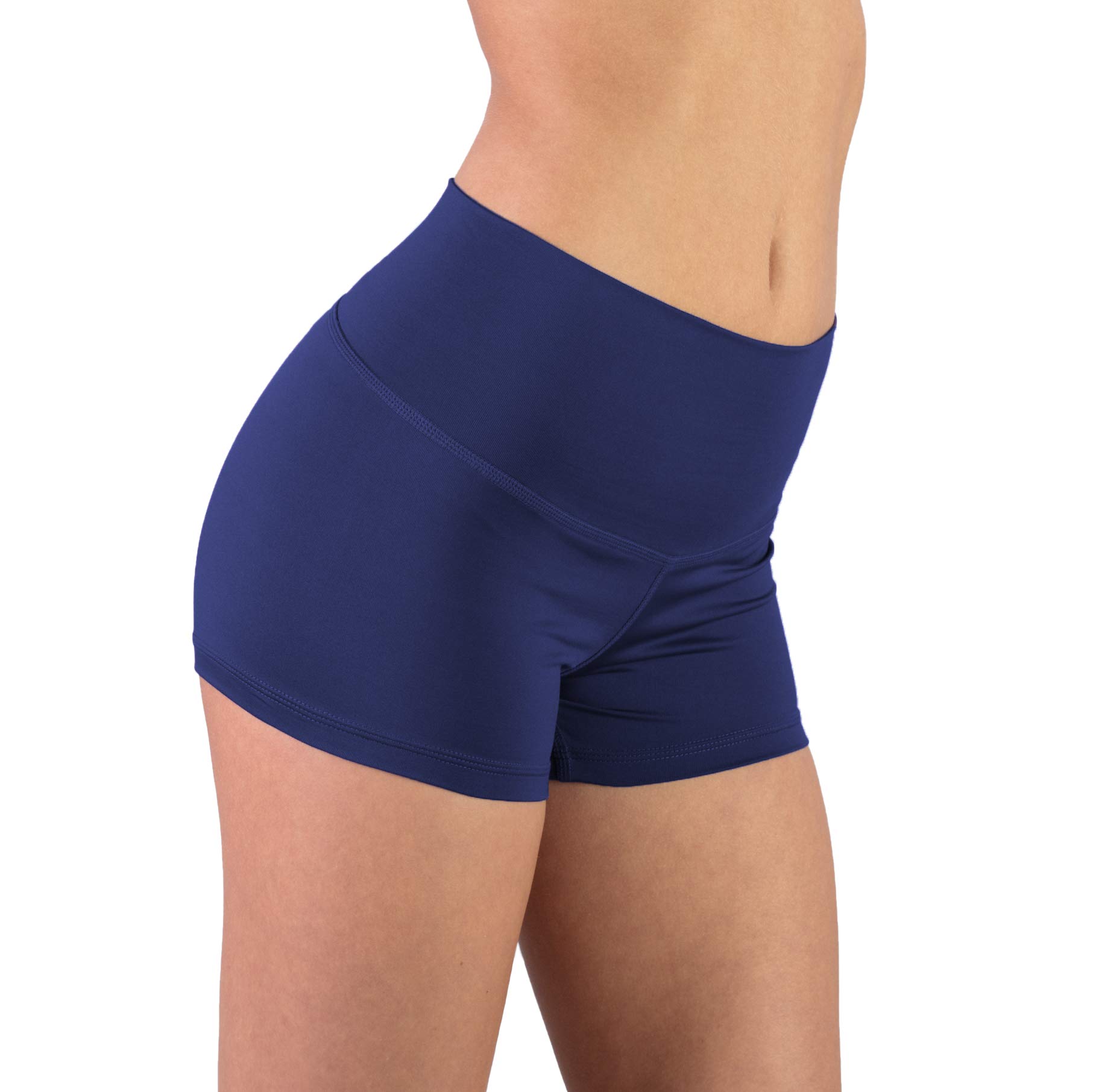 Shorty Short Scrunchy Combo - High Waisted Super Comfy Gym Dance Yoga Aerobics Cheer Everyday