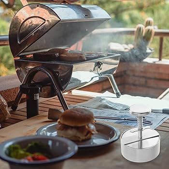 ミートプレス　ハンバーガー　業務用 ミートプレス 業務用 ハンバーガー パティメーカー ステンレス鋼