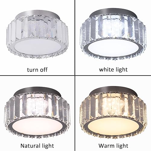 Miniatura 84 de Moderno candelabro de cristal LED, iluminación empotrada, lámpara colgante con control remoto para sala de estar, comedor, dormitorio, isla