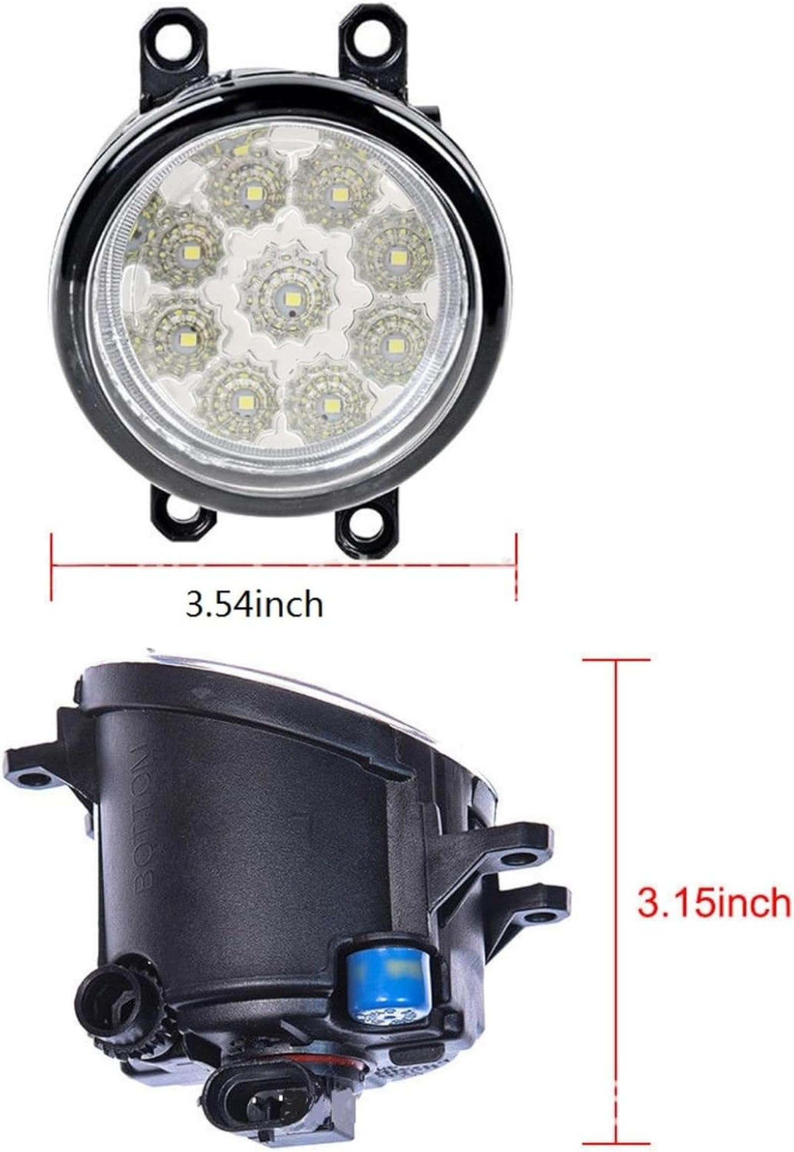 Mistlampen Dla Venza 2009-2015 12V 55W 2szt motocykl reflektor do skutera światła przeciwmgielne do jazdy Moto przednia lampa czołowa