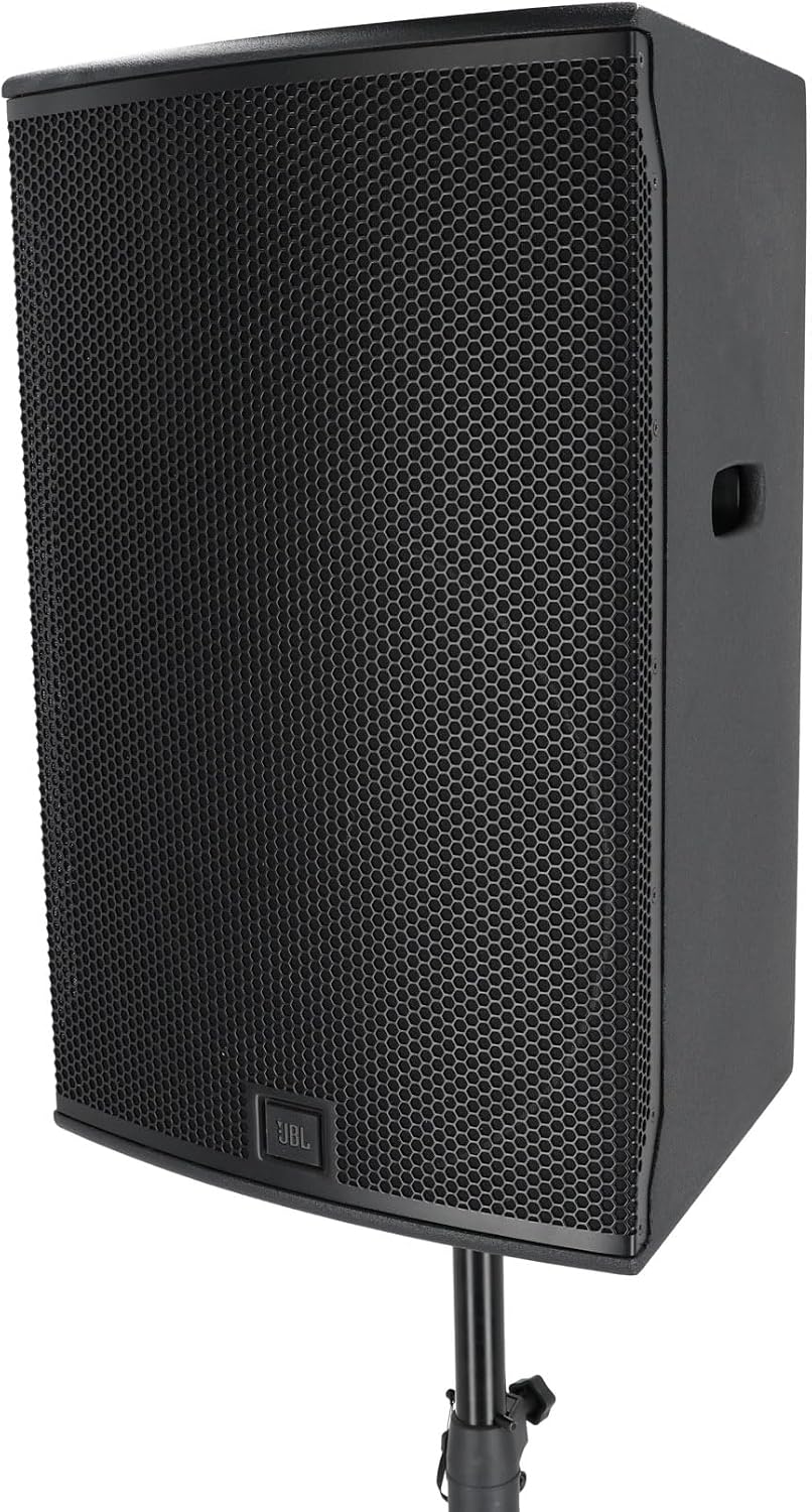 JBL SRX915M 15 in Powered Active DJ PA Speaker Stage Monitor w/DSP, 45-Degree Monitor Angle, 90 x 60 Waveguide, Baltic Birch Cabinet, for Live Sound
