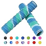 Ayaport Kayak Paddle Grips Non-Slip Silicone Wraps Blister Prevention Kayaking Accessories for Take-Apart Paddles (Blue-Green)