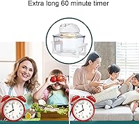 Vista 2 de Freidora visible, freidora digital, freidora sin aceite, cocina de aire, freidora de gran capacidad, freidora de alimentos para cocinar, filete