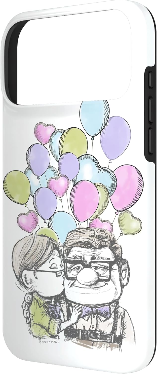 Disney Pixar Up Carl & Ellie Sketch Case for iPhone 17 Pro Max