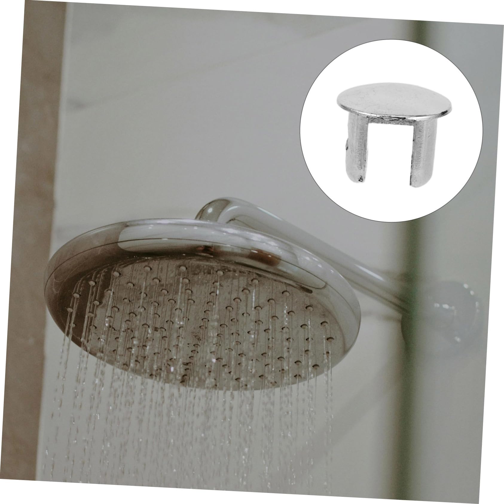 SHINEOFI 10pezzi Tappo Decorativo Per Interruttore Deviatore Doccia Copertura Manopola in Plastica Tappo Per Maniglia Doccia Per Uso Elegante e Compatto