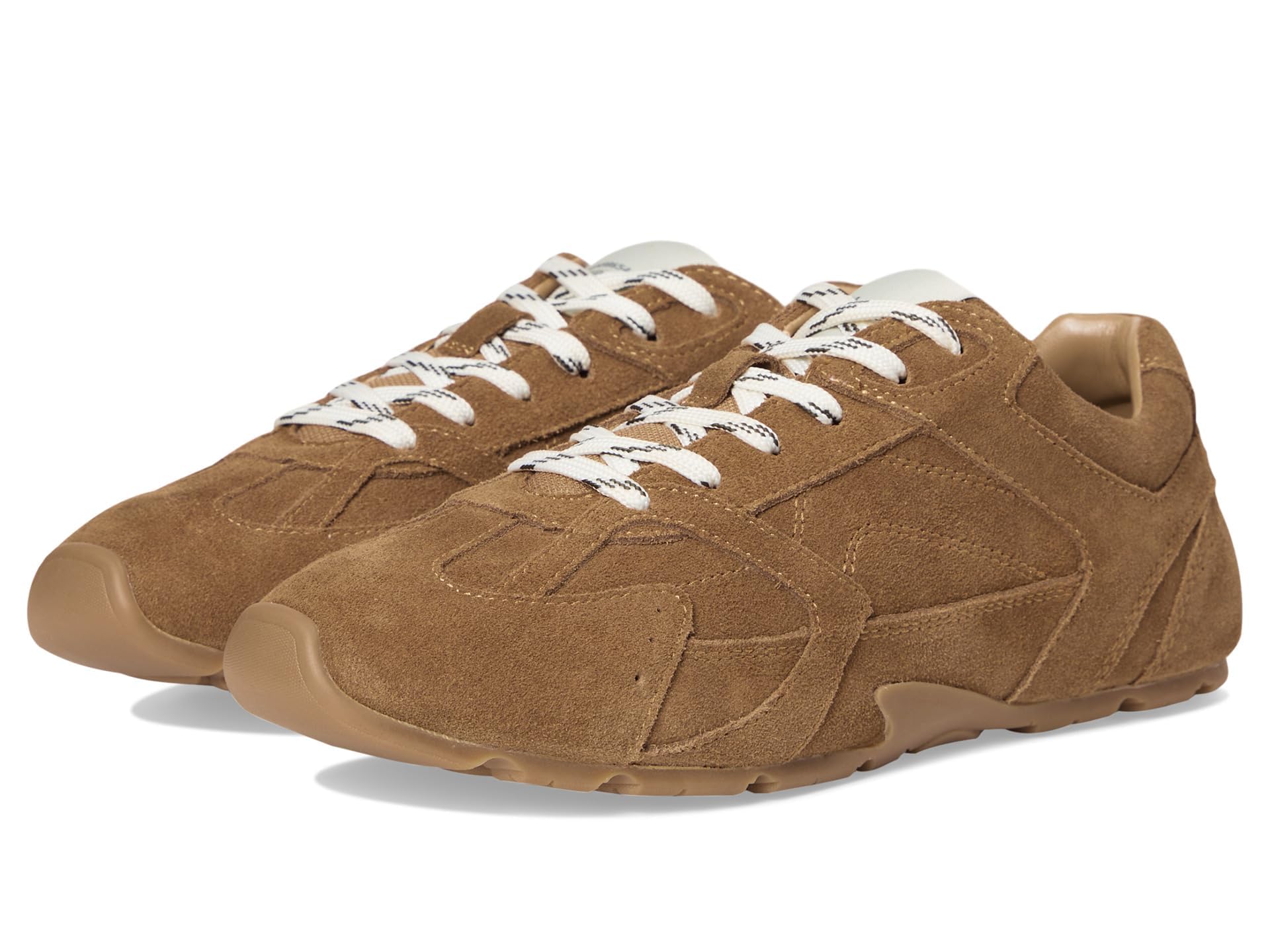 Steve Madden Women's Aziel Sneaker, Camel Suede, 6.5 UK