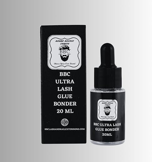 BBC Ultra Lash Bonder – 20ml | Lash Extension Sealant for Long Retention | Fast 3-Minute Curing | Waterproof, No Fume, Oi...