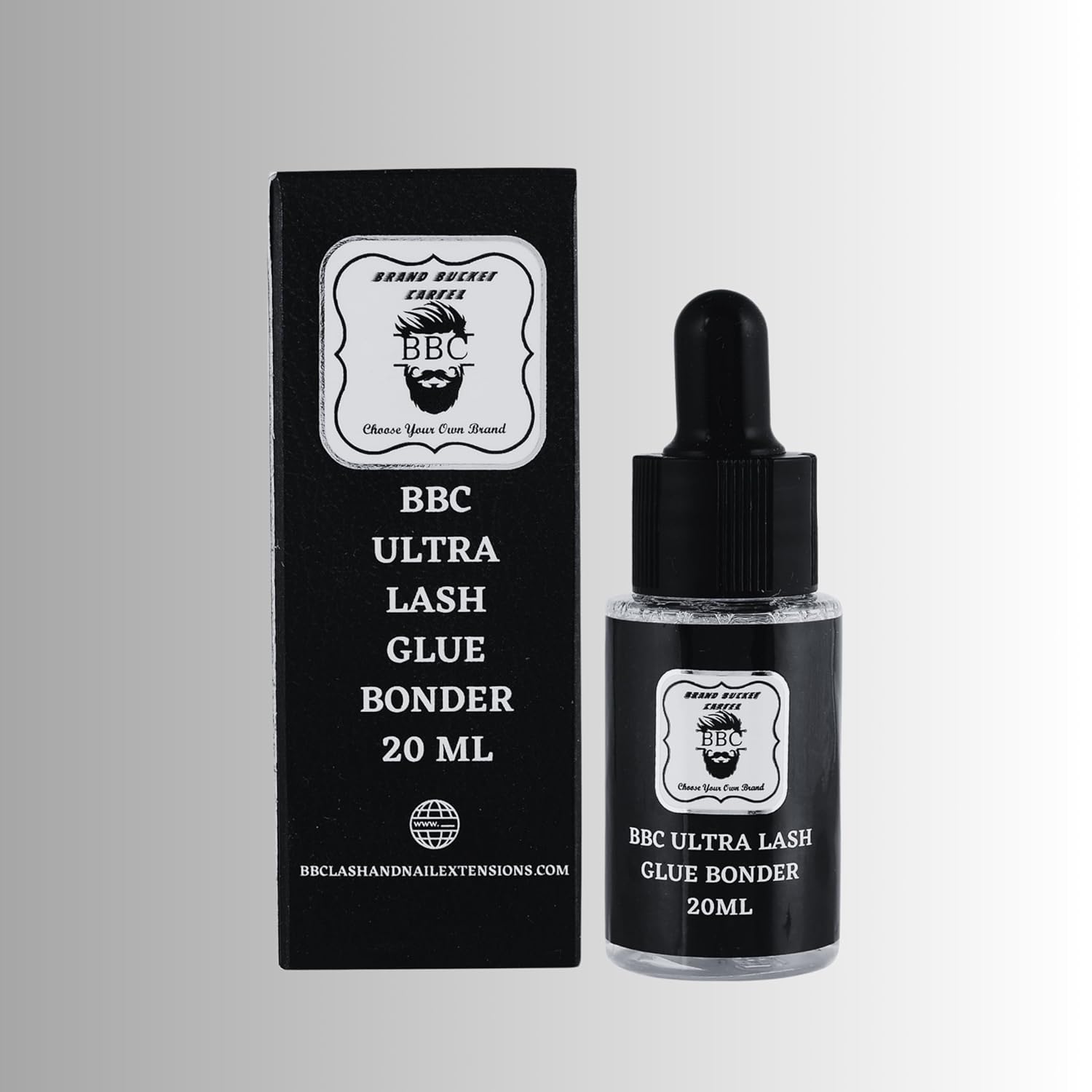 BBC Ultra Lash Bonder – 20ml | Lash Extension Sealant for Long Retention | Fast 3-Minute Curing | Waterproof, No Fume, Oi...