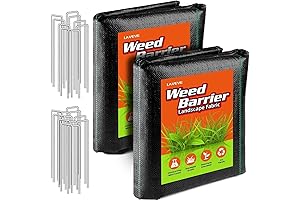 Laveve 3FT x 98FT Weed Barrier Landscape Fabric Weed Control Mat