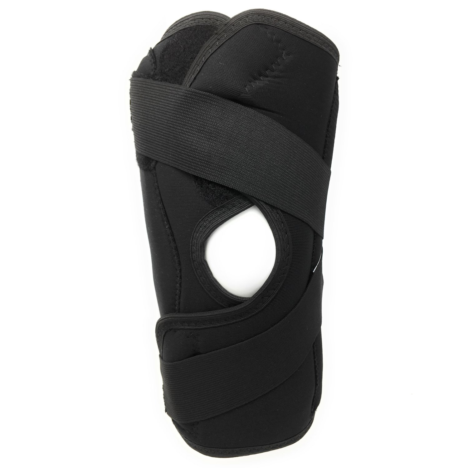OTC Envoltura estabilizadora de rodilla para osteoartritis ortopédica, color negro (inserto lateral derecho), 4XL