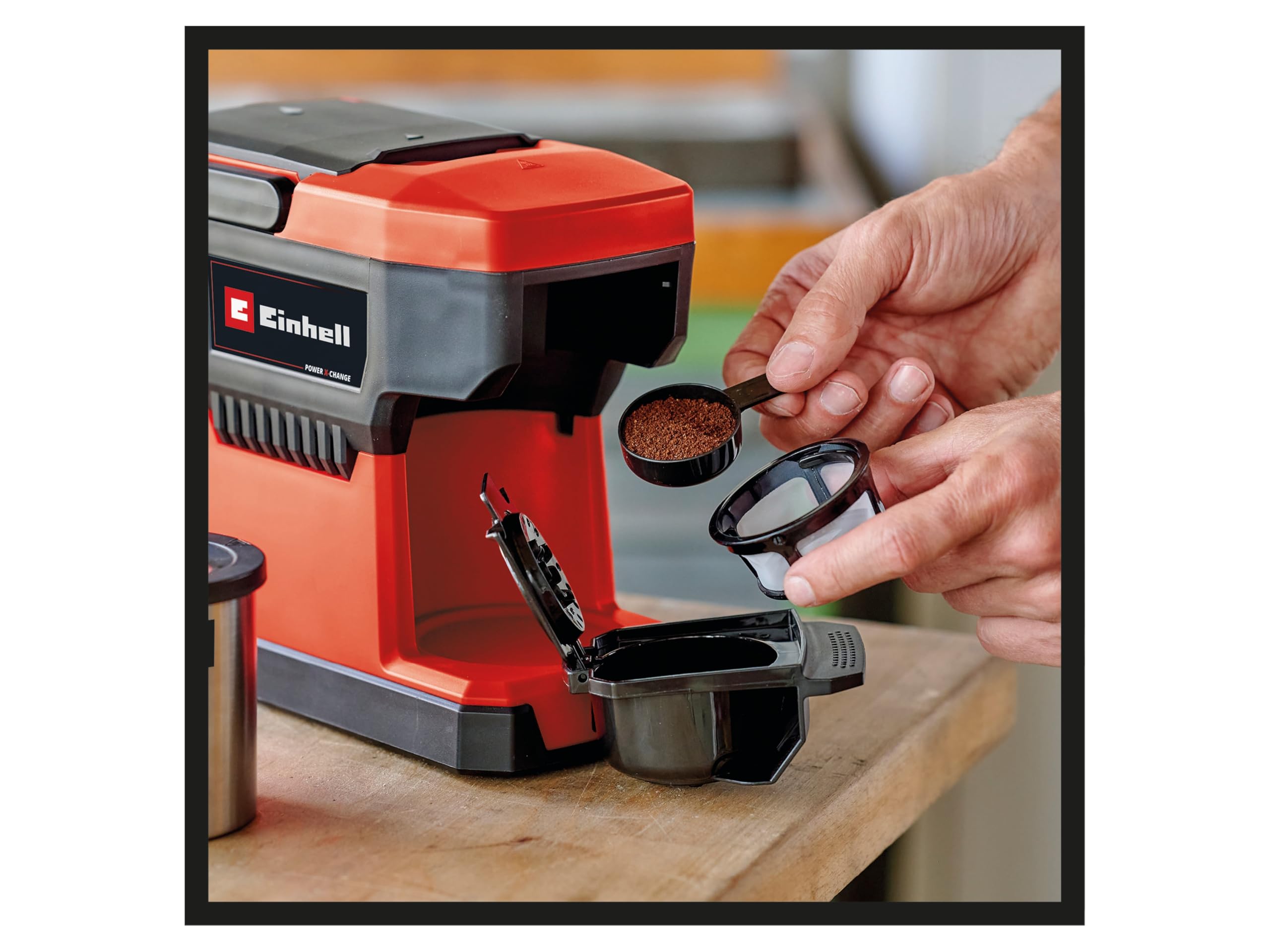 Einhell Akku-Kaffeemaschine TE-CF 18 Li Kit (1x 4,0 Ah)