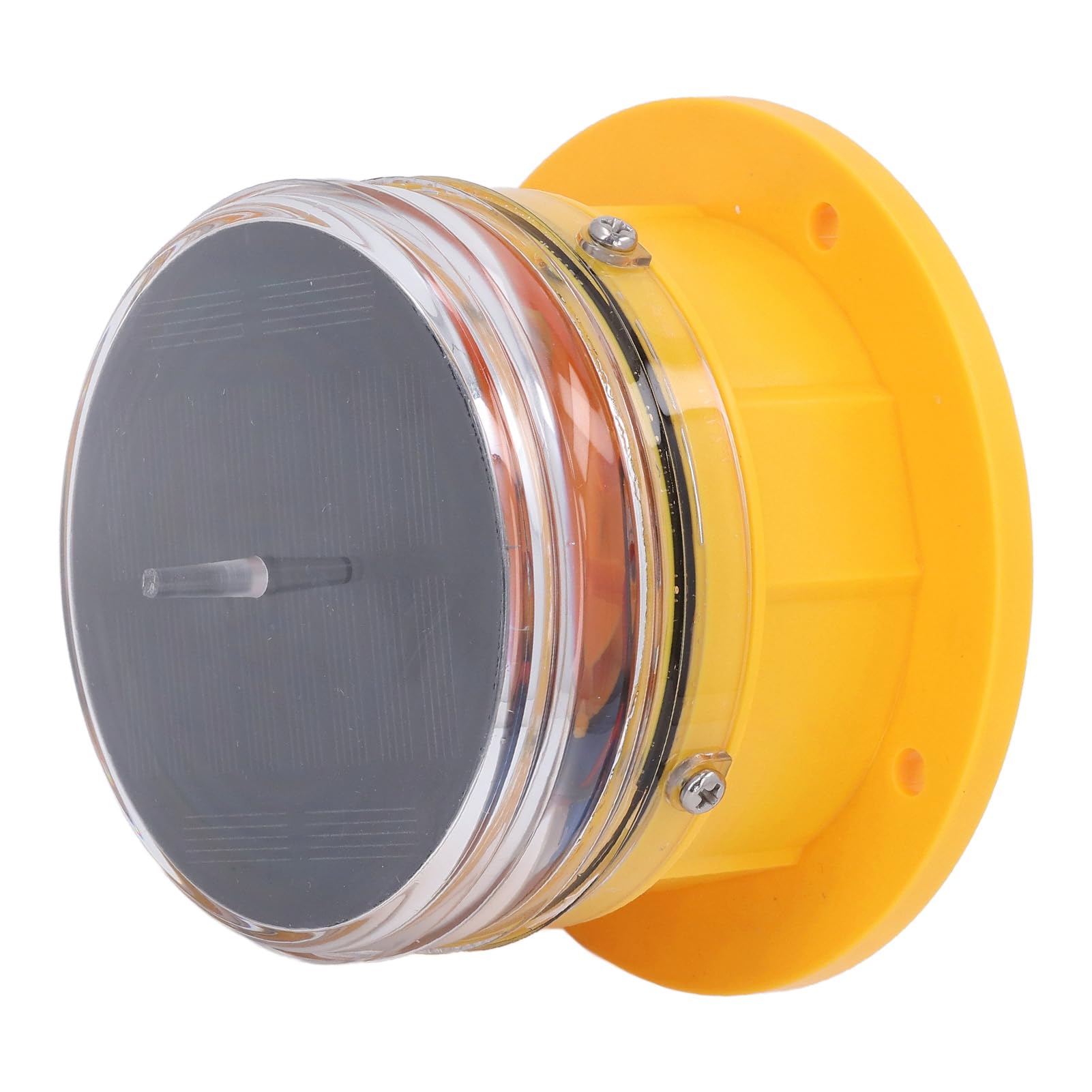Alomejor Luce di Navigazione Solare, Impermeabile IP67, Visibilità 360°, | Pannello solare ad alta conversione, portata visibile 2,5 nm, materiale PC resistente ai raggi UV, basso consumo