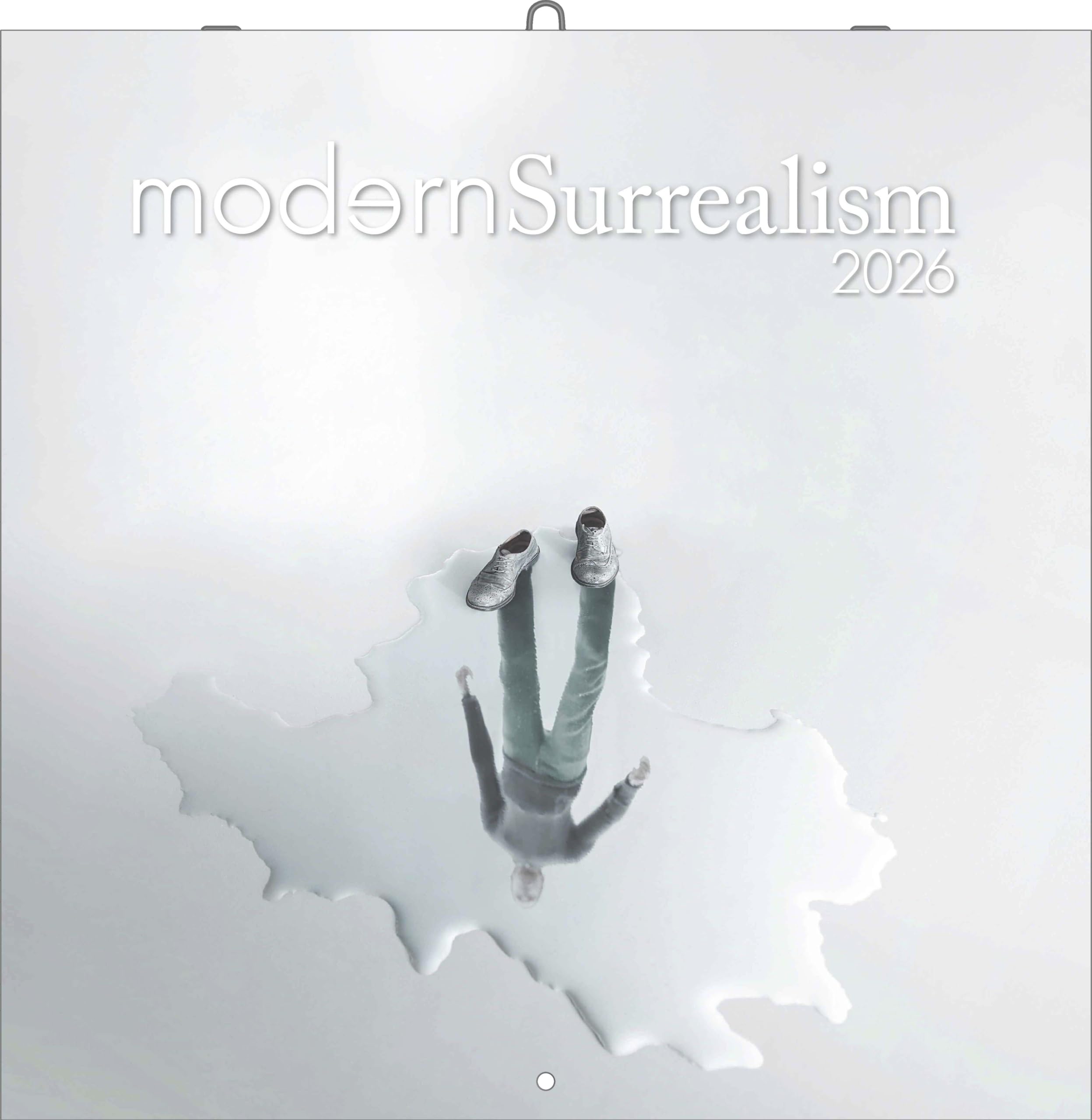 N Neumann - Modern Surrealism 2026 – Wandkalender Broschürenkalender 30x30 cm (offen 30x60 cm) mit 12 Monatsblättern, 6-sprachigem Kalendarium & Notizbereich, Kunstkalender moderner Surrealismus