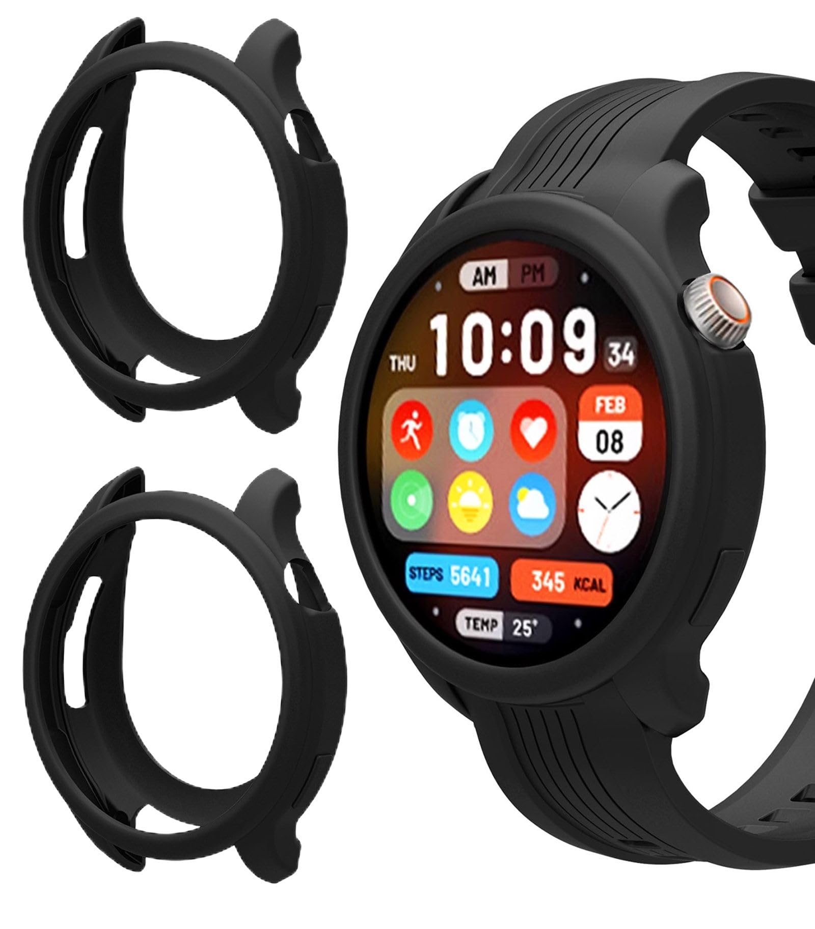 Custodia In Silicone Per Amazfit Balance - 2 Pezzi, Ultra Sottile E Protettiva