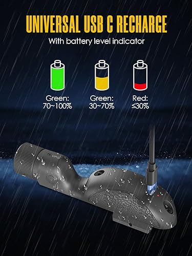 Miniatura 7 de Combo de luz láser verde de 2400 lúmenes para riel Picatinny y Mlok, luz de rifle con modo momentáneo/estroboscópico