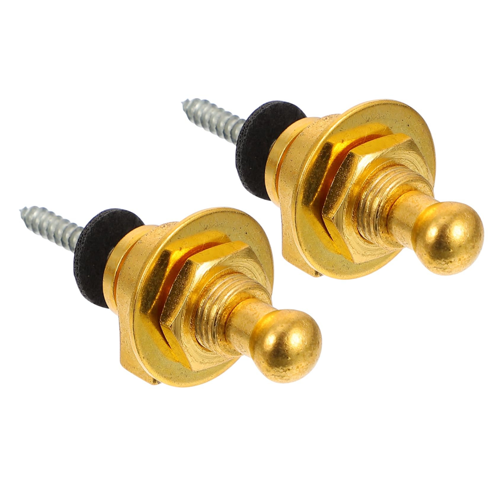 SWOOMEY Guitar Strap Nail Button Set 2pcs Prevent Slipping for Bass Electric Guitar