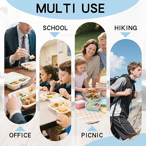 Miniatura 7 de Lonchera con aislamiento para videojuegos, para niños, para niños, escuela, trabajo, oficina, viajes, picnic, senderismo, playa, lonchera