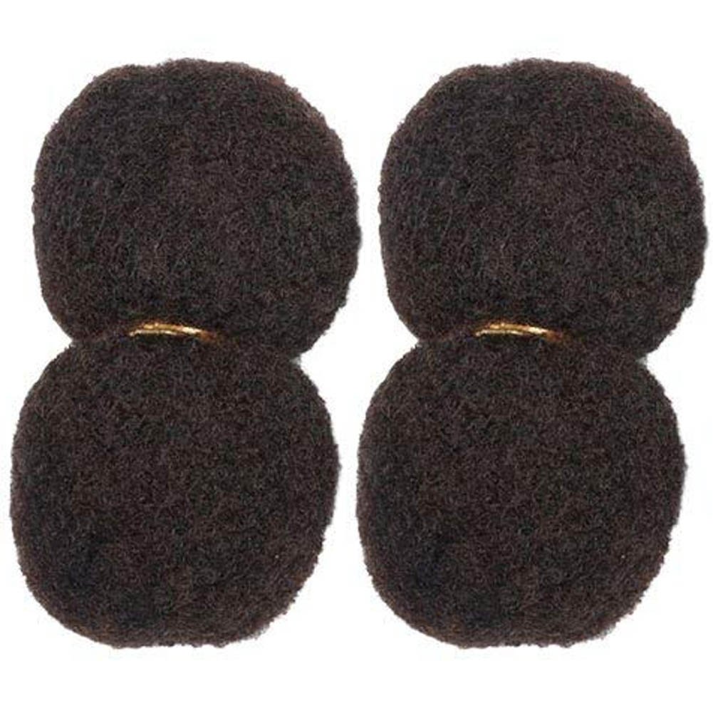 Tight Afro Kinky Bulk Hair 100% Human Hair For DreadLocks,Twist Braids Hair,Off Black #1B,8" inch 2pcs,2OZ