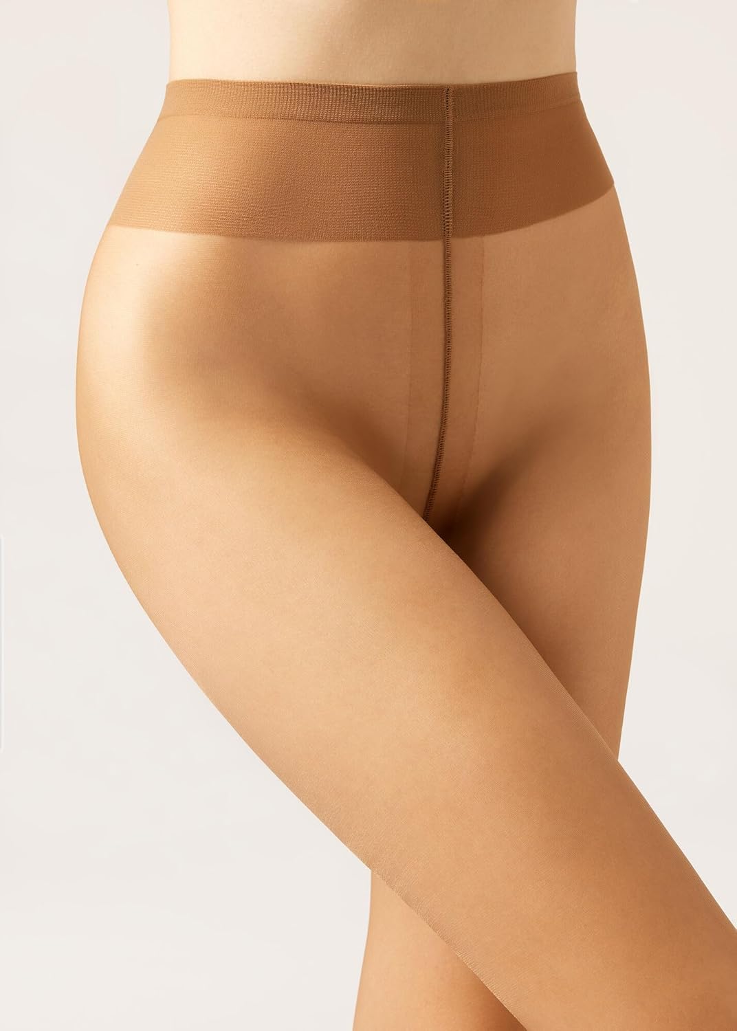 CALZEDONIA Woman's Sheer Essential 8 Denier Tights - Image 4