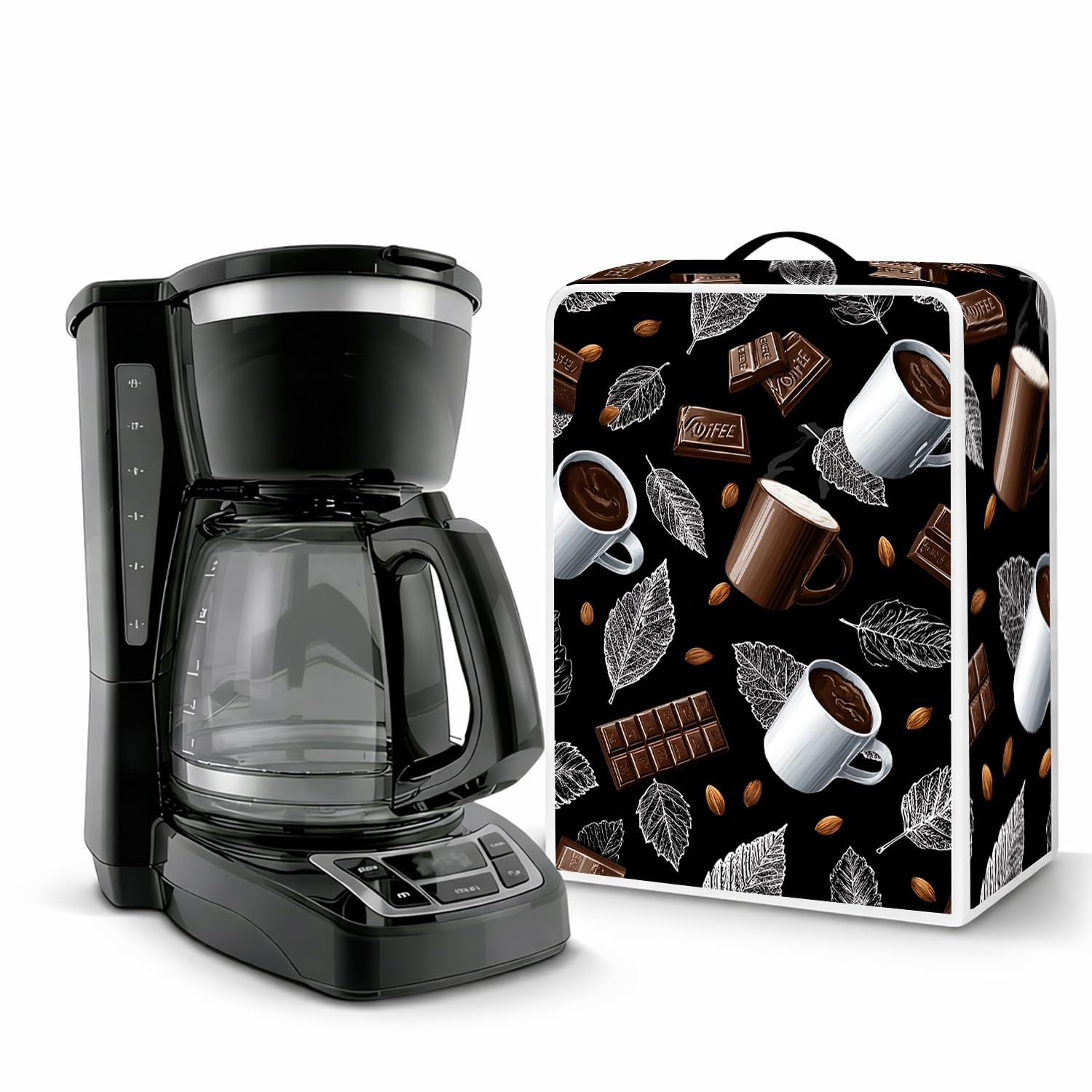 Coffee Maker Cover – Reusable Dustproof Appliance Cover, Suitable for Blender, Juicer and Countertop Kitchen Appliances