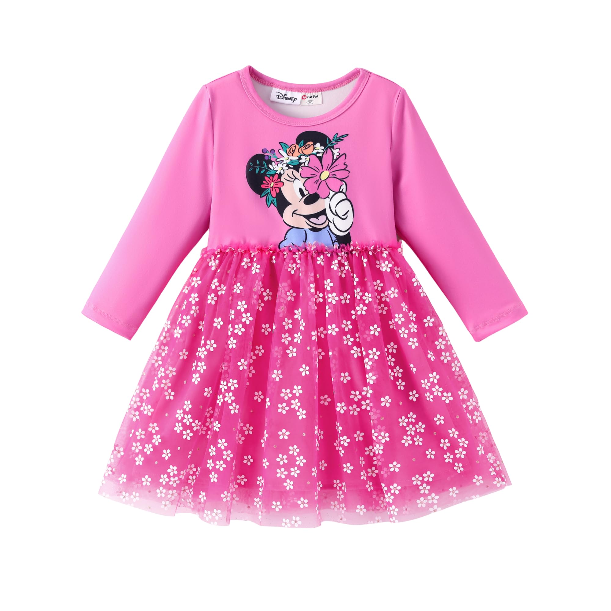 Disney Girls' Tulle Tutu Dress Birthday Party Outfit Toddler to Big Kid