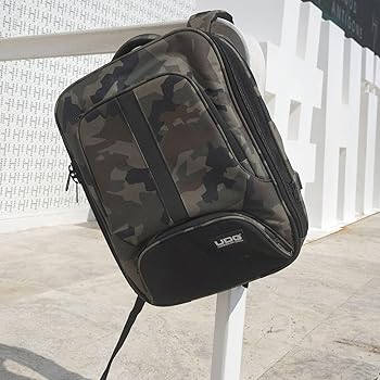 Amazon.co.jp: UDG Ultimate Backpack Slim Black Camo/Orange Inside