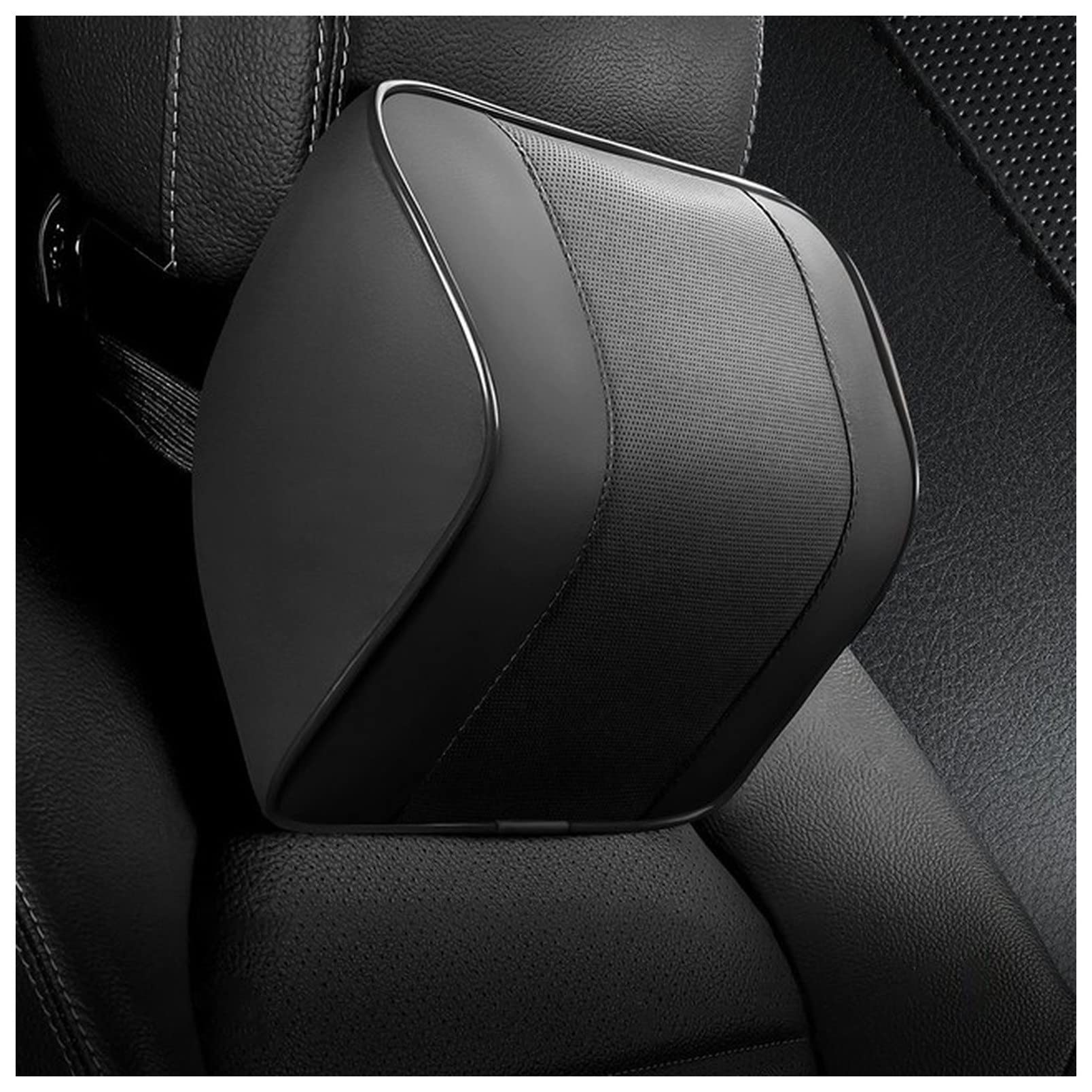 Cuscino Cervicale PU. Cuscino del collo 'automobile cuscino di supporto lombare cuscino cuscino auto seggiolino auto rilassante testa vita cuscino memory foam auto poggiatesta cuscino posteriore Cusci