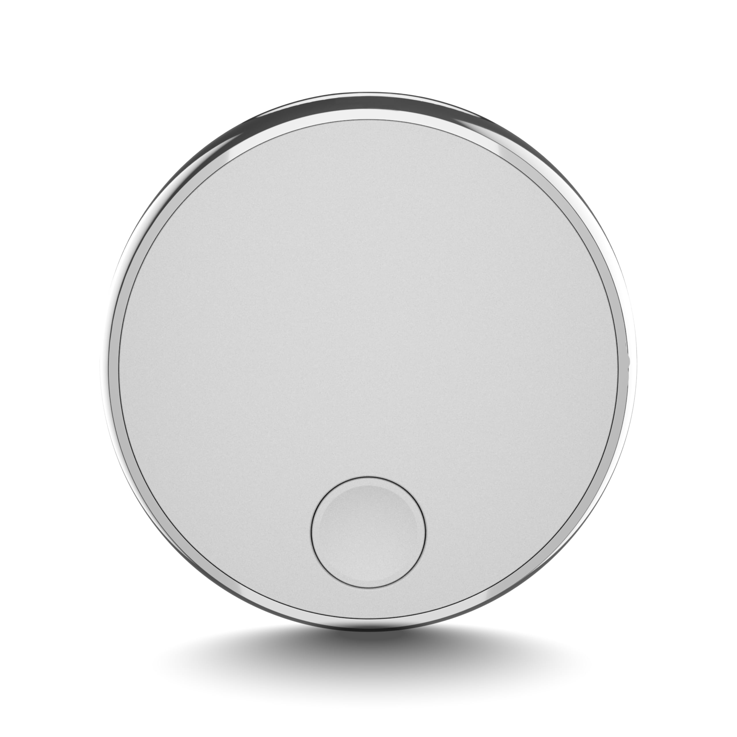 URBN TagiT Smart Coin Finder - Apple MFi Certified Tracker, Works with iOS Devices Only, 1-Year Battery, Audible Alerts, Lost Mode, If Left Behind Notifications, Free Lanyad Included