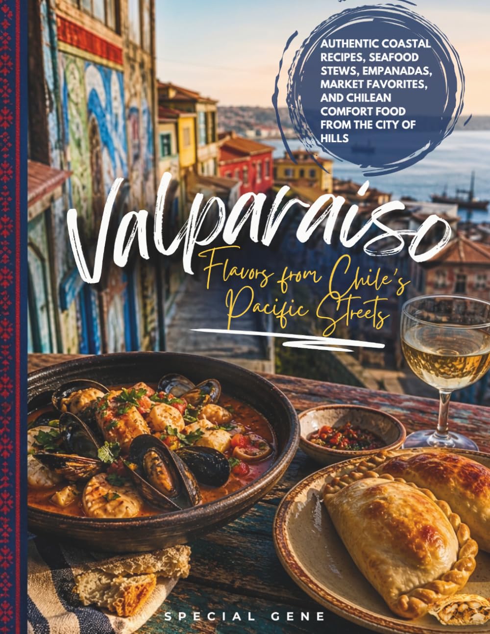 Valparaíso: Flavors from Chile’s Pacific Streets: Authentic Coastal Recipes, Seafood Stews, Empanadas, Market Favorites, and Chilean Comfort Food from the City of Hills