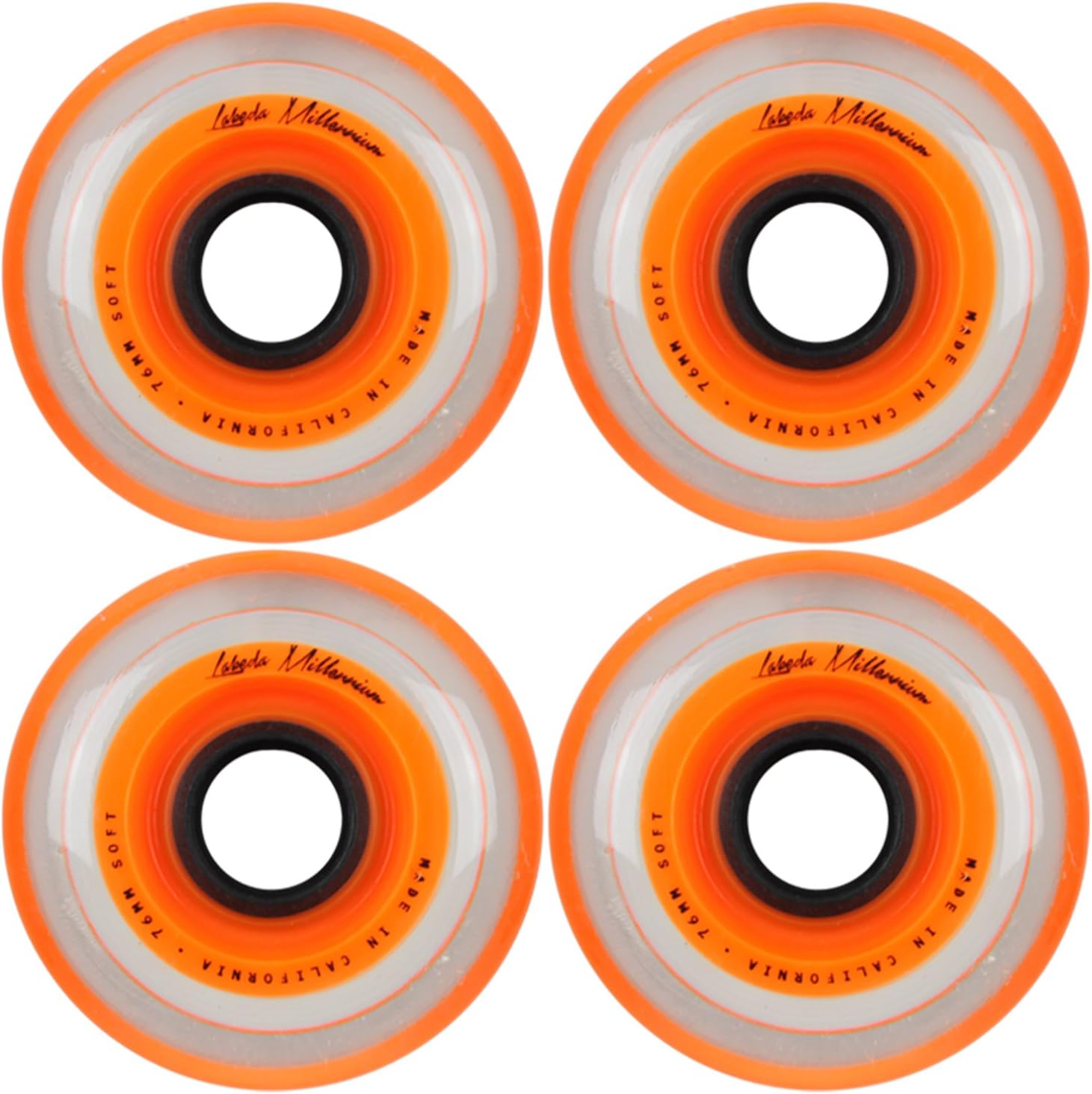 Labeda Millenium Inline Skate Wheels 4 Pack