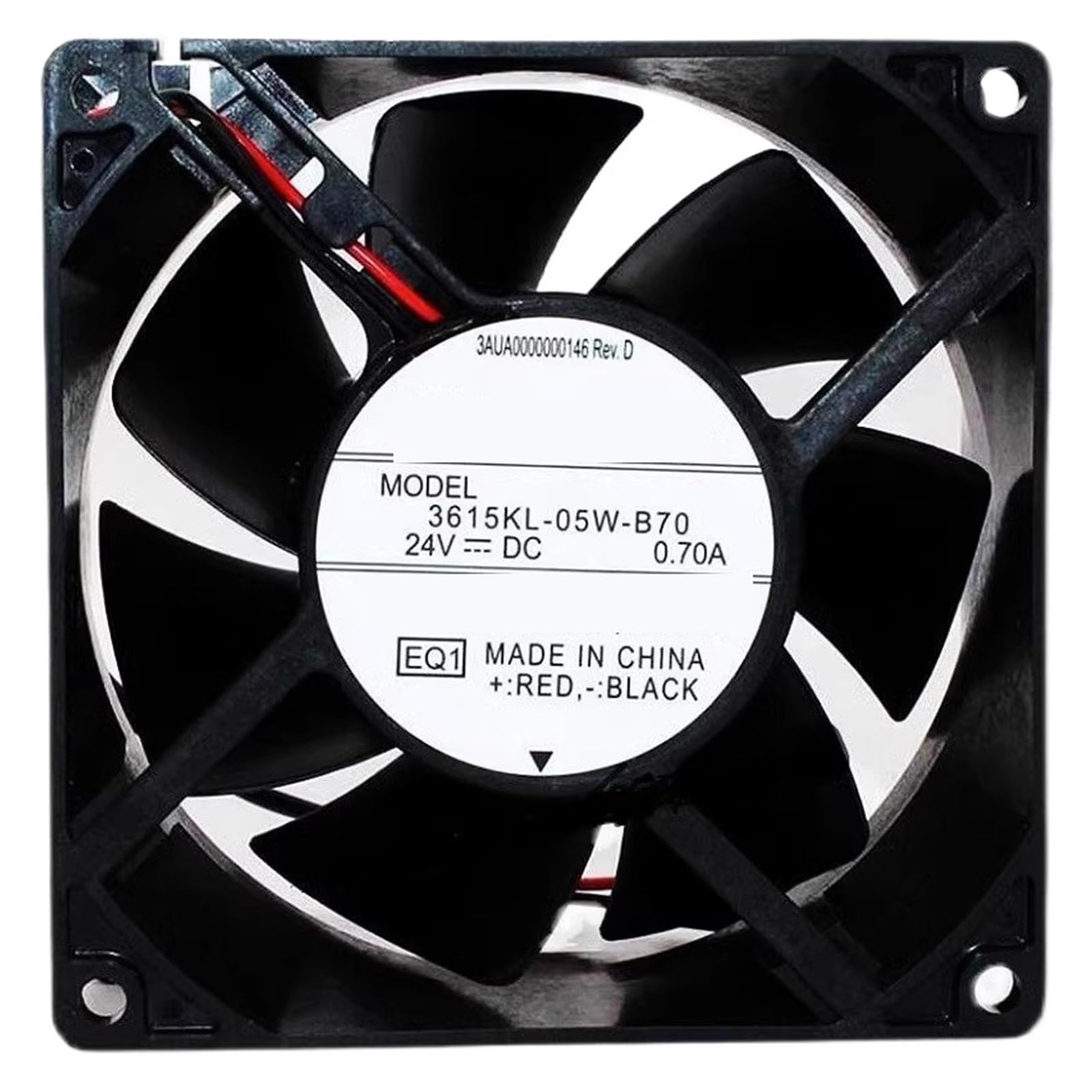 UITGVDQAT 3615KL-05W-B70 3615KL-05W-B50 3615KL-05W-B59 3615KL-05W-B60 Fan 24VDC inverter cooling fan(3615KL-05W-B60)