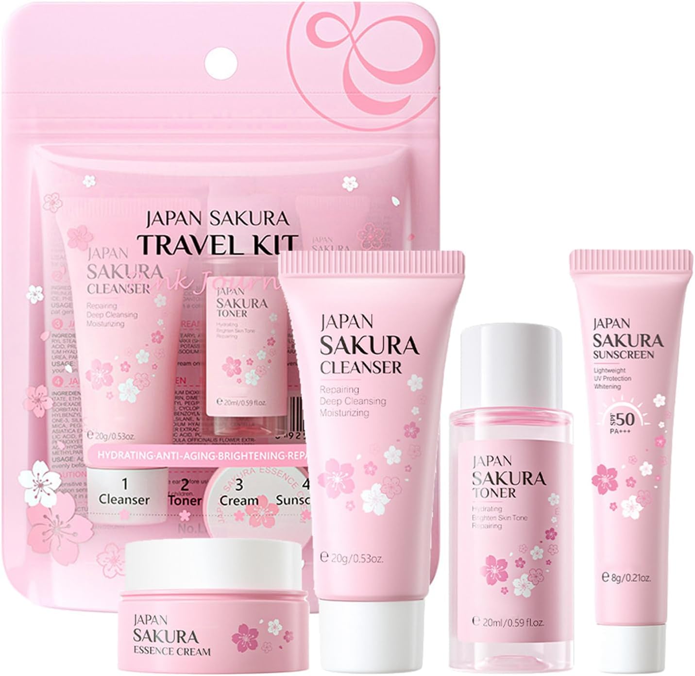 Skin Care Gift Set Gift Set for Women Skin Essentials Travel Kit