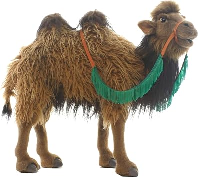 Hansa Bactrian 2 Hump Camel Plush