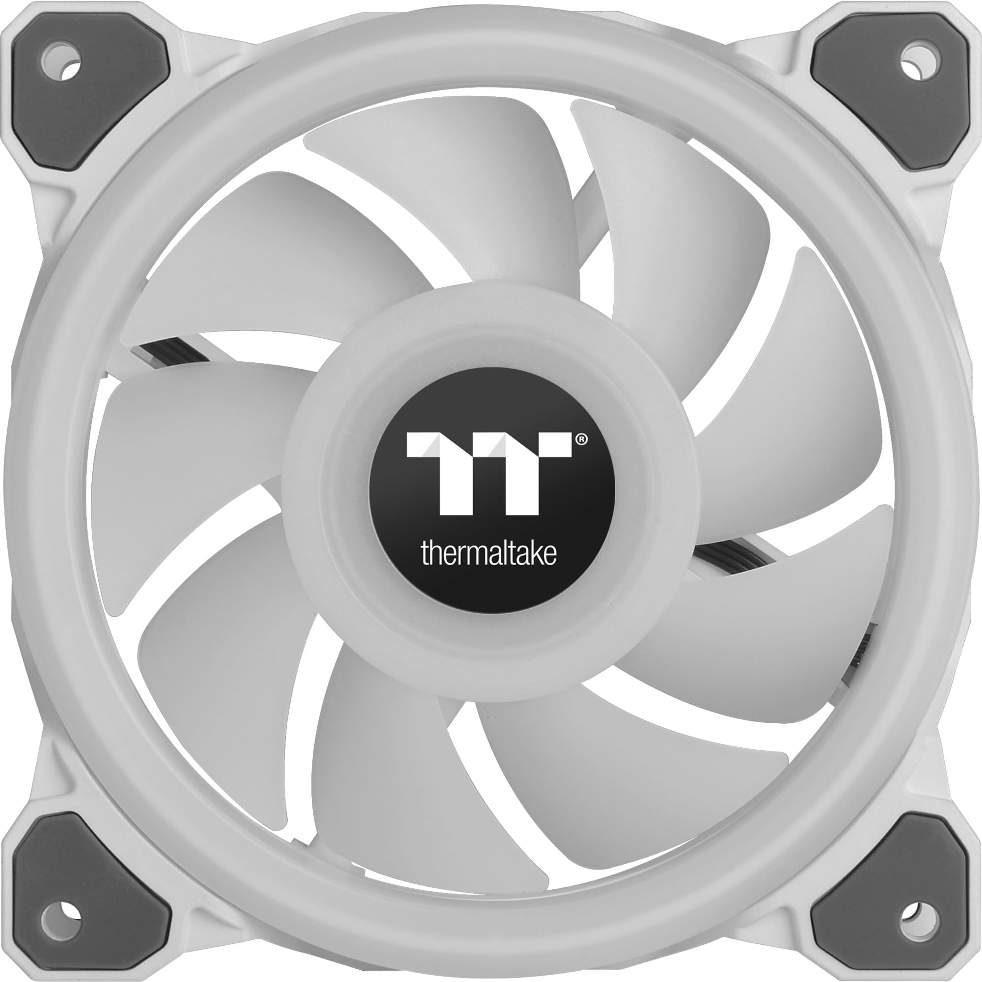 thermaltake - Riing Quad 12 white triple pack x2セット Riing Quad 12 RGB Radiator Fan TT Premium Edition 3 Fan Pack
