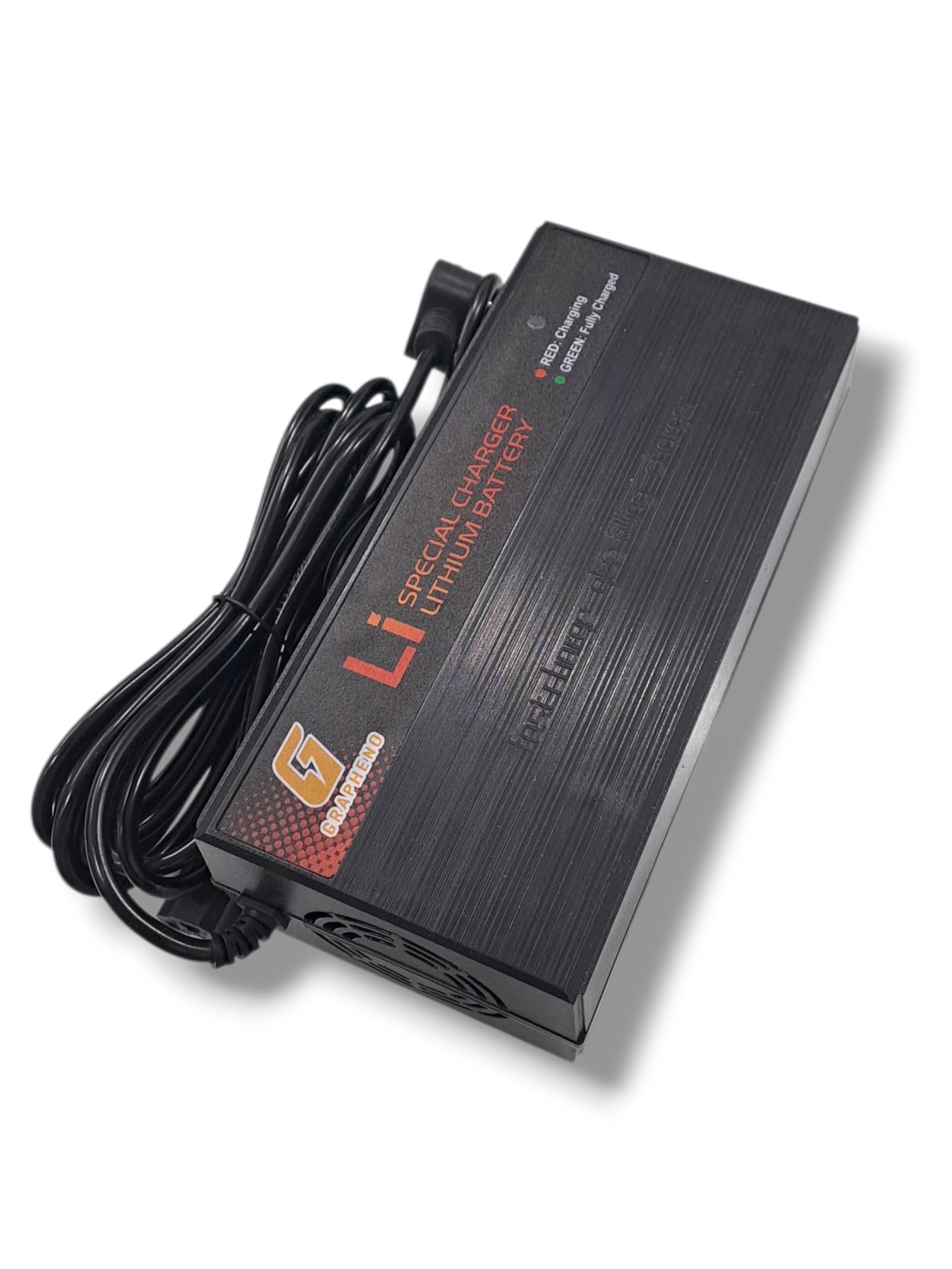 Waterproof Lithium Battery Scooter Charger 72V 6 Ampere for All 72V Lithium Battery. GRAPHENO | Longest 4 Meter Wire | Fast Charging | Heavy Duty | ABS Body | Durable | Cutoff Voltage 84 V.-image-49