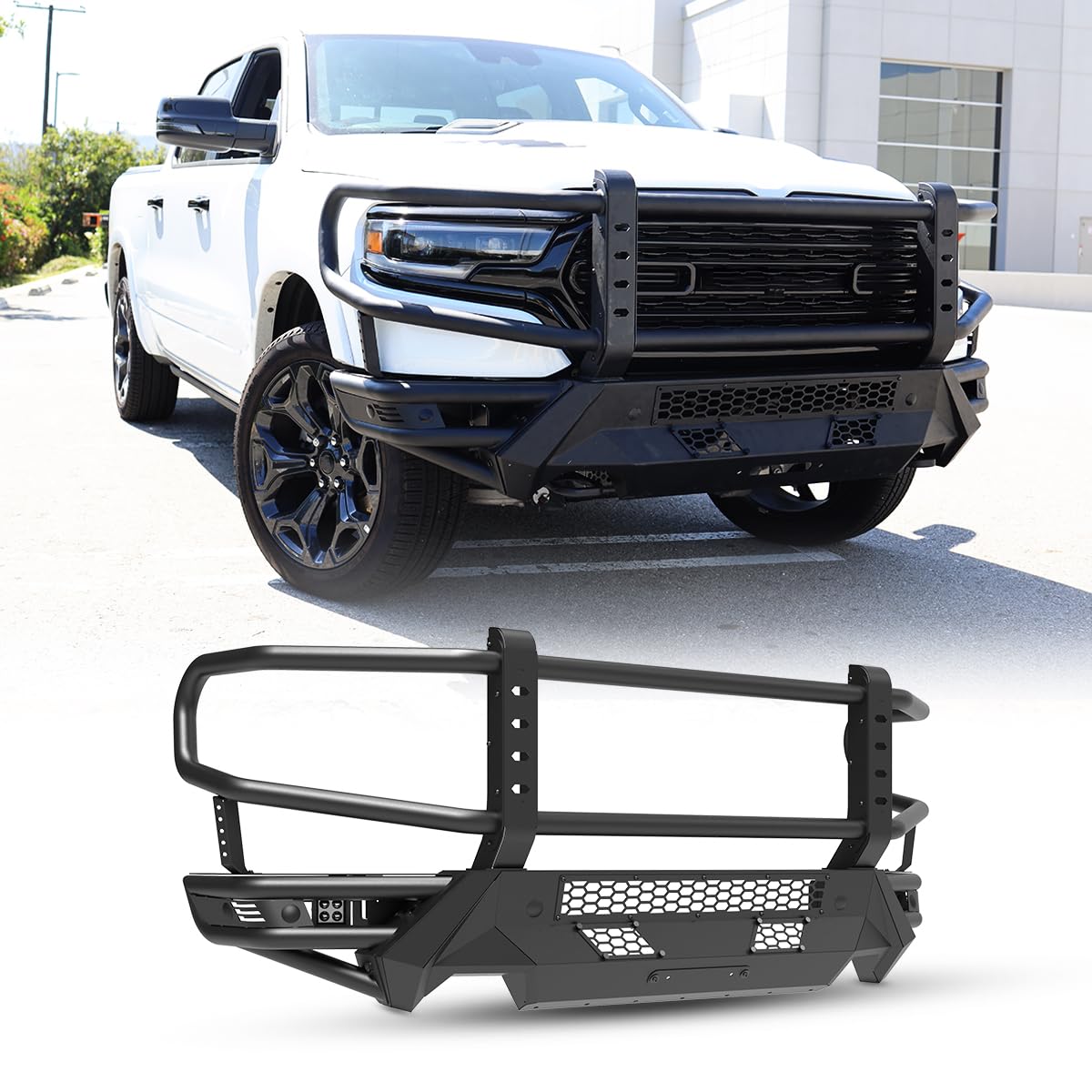 Front Bumper for 2019 2020 2021 - 2023 ram 1500 front bumper
