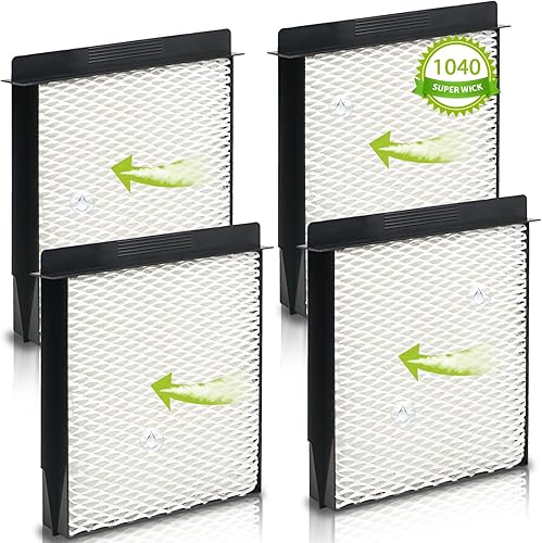 1040 Super Wick - Filtro humidificador de repuesto compatible con Aircare Essick Air 3D6100 5D6700 76D100 CM330ABLK CM330AWHT CM330DBLK CM330DWHT