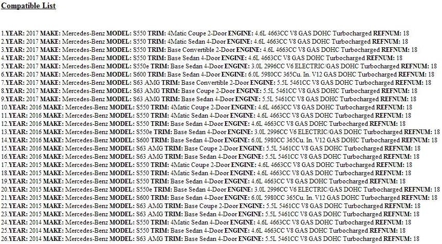 MERCEDES-BENZ 2228321690 GENUINE OEM DRAIN TUBE