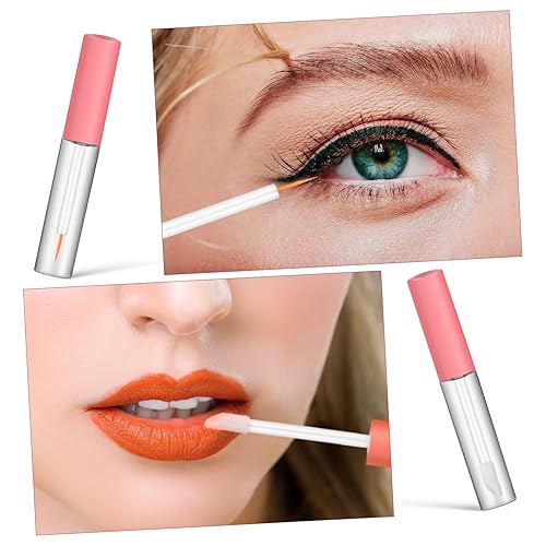 Miniatura 9 de Angoily 6 unidades de tubo de rímel de botella vacía, varita transparente, contenedor de rímel recargable, tubos de pestañas, tubos de rímel,