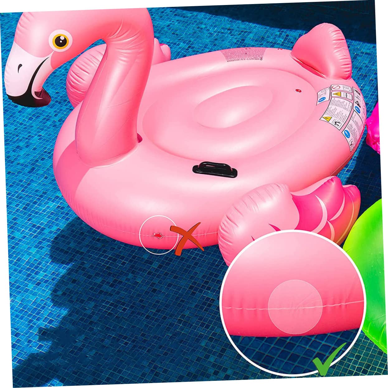 Gogogmee PVC Tent Repair Patch Raincoat Air Mattress Repair Patch Adhesive Strips Kit